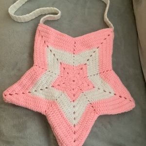 Crochet large star bag